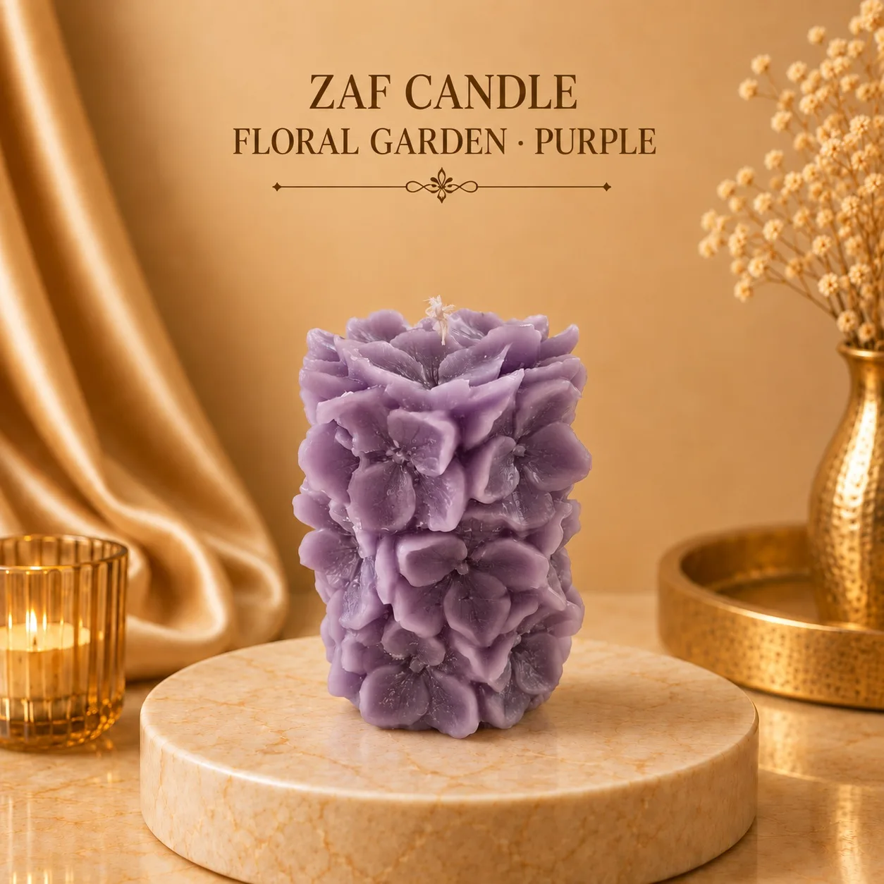 Floral Garden Candle Mor